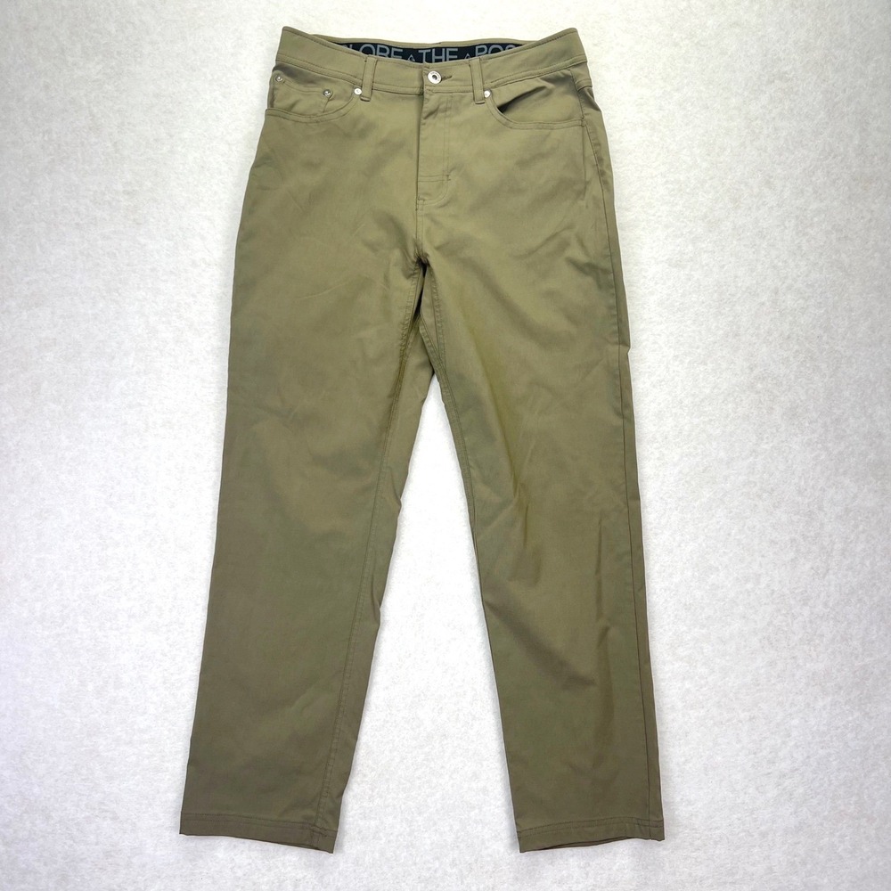 Gerry Outdoor Hiking Pants Mens 32 Green Gorpcore Stretch Utility Performance